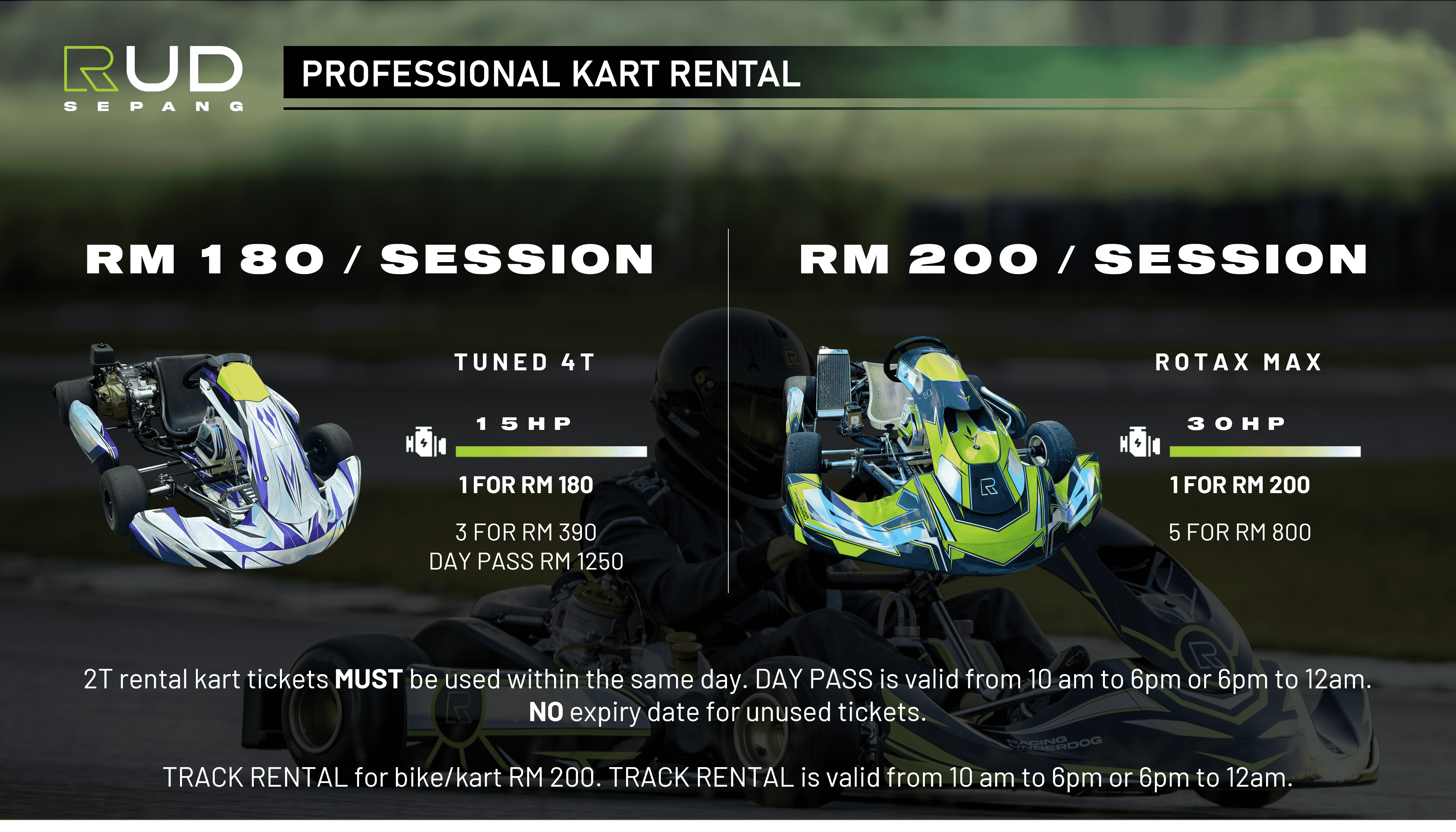 Professional Kart Rental